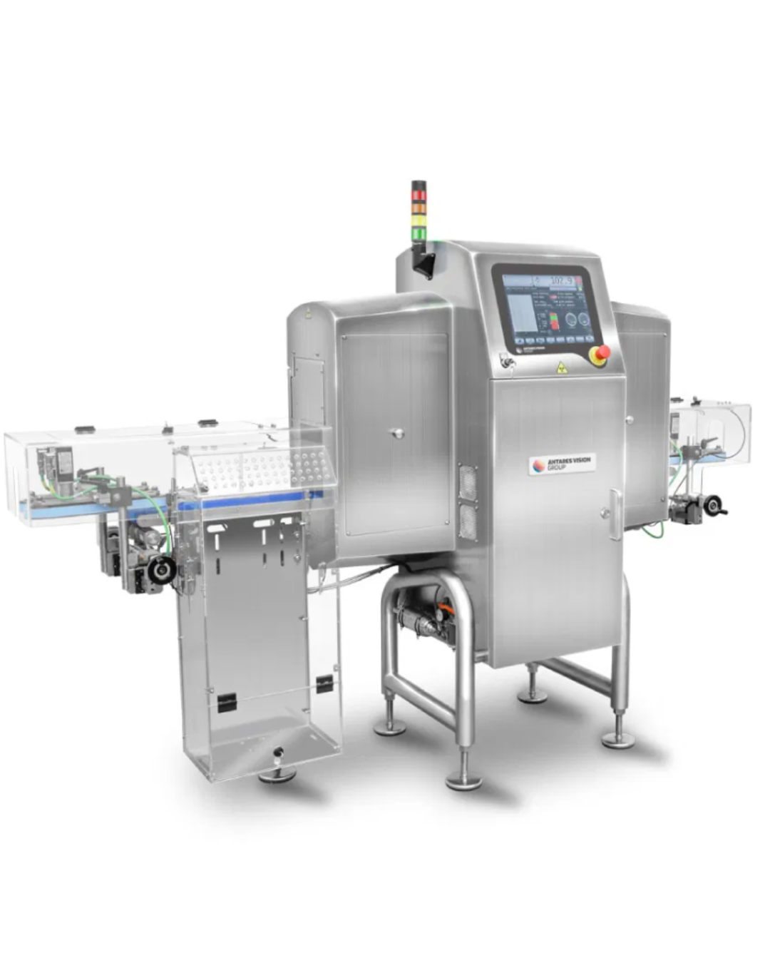 Inspección Rayos X para productos verticales